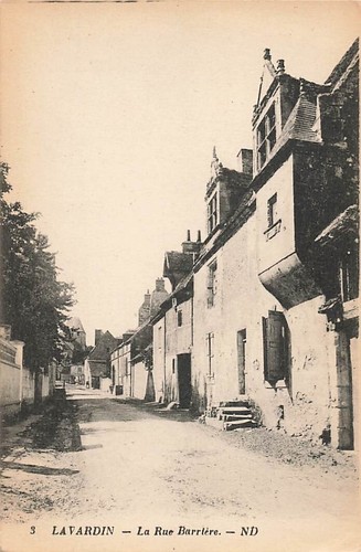 Postcard rue barriére - la,