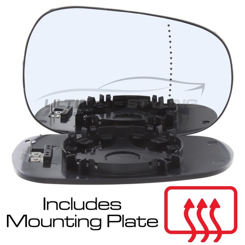 Wing door mirror glass renault - wing,