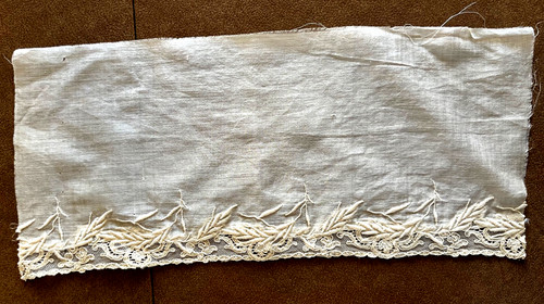 Antique linen batiste fabric - batiste,