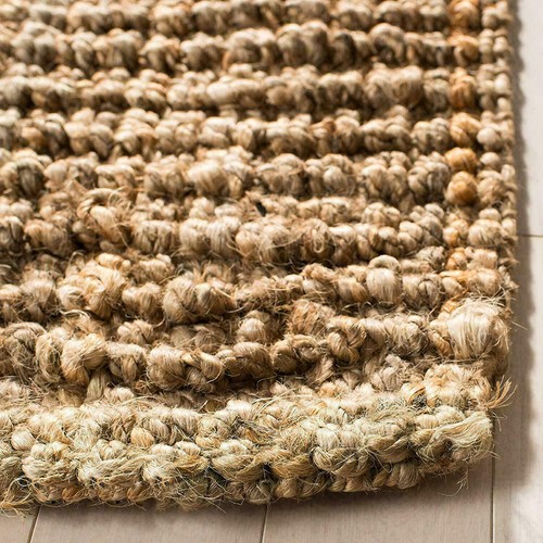 Rug jute carpet mat natural - rug,