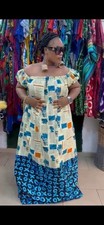 African Ankara Dress, Luxury