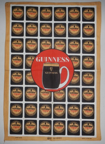 Guinness beer logo - logo, linen