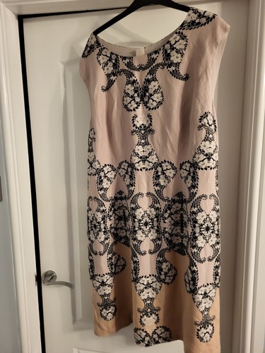 Kaliko sleeveless shift dress