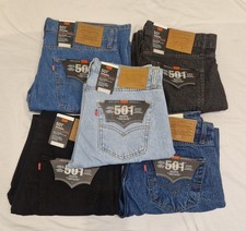 levis 501 mens denim original jeans  straight fit