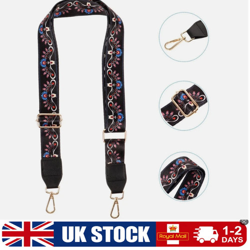Vintage pattern banjo strap - vintage,