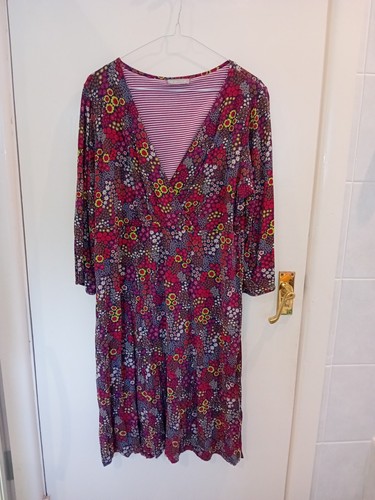 Per una size 18r red - red, floral