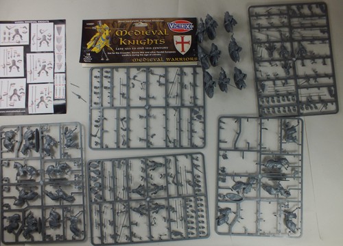 Victrix 28mm medieval knights - 28mm,