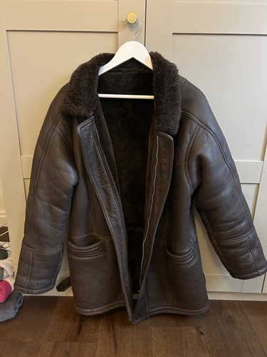 Vintage brown leather - brown,