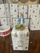 The World of Beatrix Potter￼ Peter Rabbit With A Spade A6615