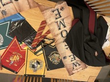 Harry Potter Party Adult Dress Up Accessories Party Bunting Door Hanging Banners