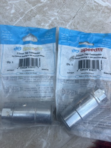 Speedfit 22mm 4 bsp - 22mm, x