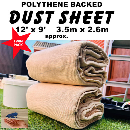 Laminated dust sheets - dust,