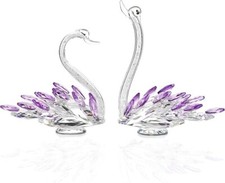 Movdyka 2Pcs Crystal Purple