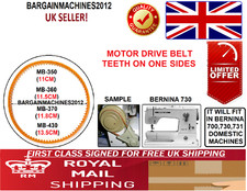 BERNINA 700,730,731 MOTOR DRIVE NEOPRENE BELTS DOMESTIC INDUSTRIAL SEWING PART
