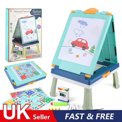 Double sided art easel - in,