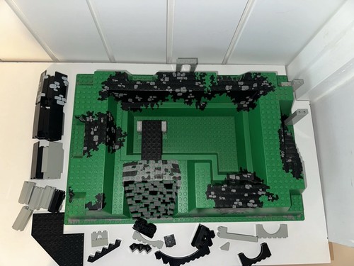 Lego baseplate raised - baseplate, (6261)