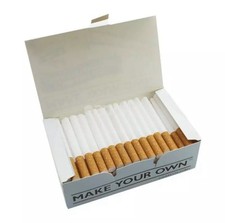 MAKE YOUR OWN KING SIZE FILTER TUBES x 500 - THE NEW CONCEPT TUBES