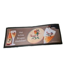Brugse Zot Rubber Bar Runner