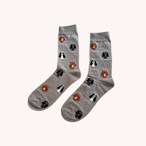 Cocker spaniel socks - cocker, dog
