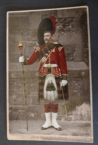 Vintage scottish military - scottish,