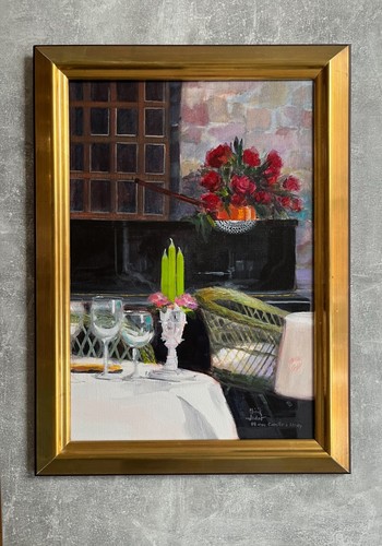 Still life oil canvas by - still,