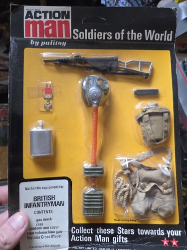Vintage action man soldiers - action,