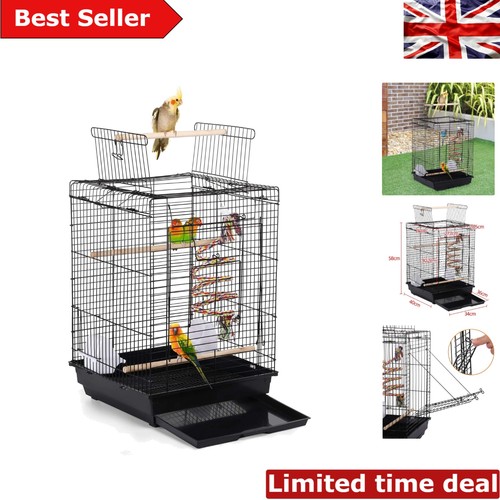 Elegant metal open top cage - elegant,
