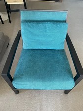 Camerich Flora Armchair with Teal Fabric