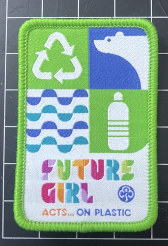 Future girl badge - girl,