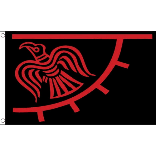 Odinic raven viking norse flag - odinic,
