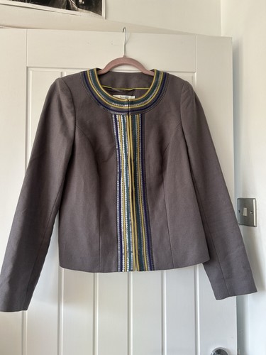 Boden blazer grey - in,