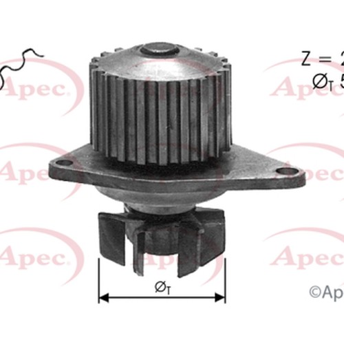 Water pump for peugeot - peugeot, 106