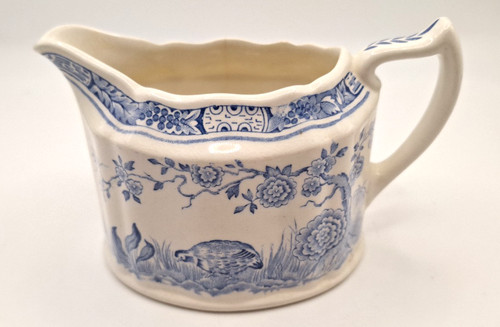 Antique furnivals quail blue - antique,
