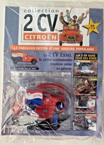 Norev hachette citroen - hachette, 2cv
