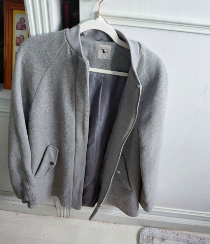 Grey fleece short - tu,