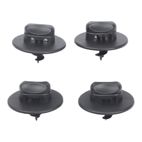 Premium black car mat - premium, clips