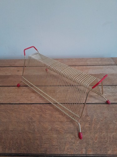 Vintage vinyl record rack - vinyl,