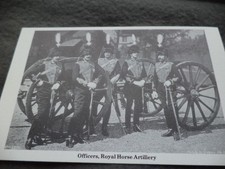 PHOTOGRAPHIC POSTCARD OFFICERS