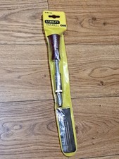 Vintage Short Stanley Yankee No 135B Ratchet Pump Screwdriver With Tips