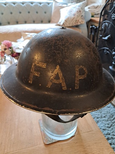 Ww2 helmet fap marked with - ww2,