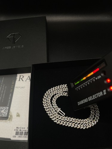 Cuban link vvs1 moissanite - cuban,