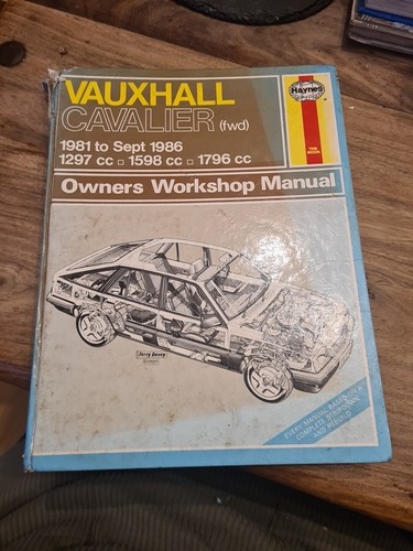 Vauxhall cavalier haynes - vauxhall,
