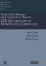 Nitric Oxide Research from Chemistry to Biology: EPR Spectroscopy of Nitrosylat