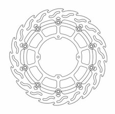 Honda XR 400 R 1996-2004 Moto Masters Supermoto Front Racing Flame Front Brake D
