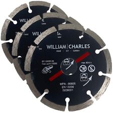 3x 115mm 4.5" diamond angle