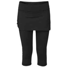 Lija Women`s Tennis Skapri leggings tennis skort black sz XS ball pocket  $120