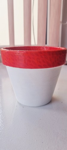 Terracotta flower pot clay - terracotta,