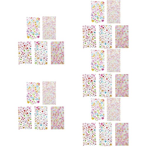 Pack sparkly stickers - 5,