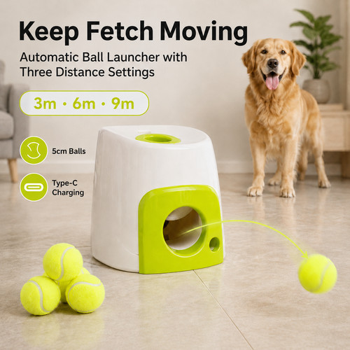 Dog ball launcher - ball,