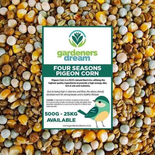 Four seasons pigeon corn - four,